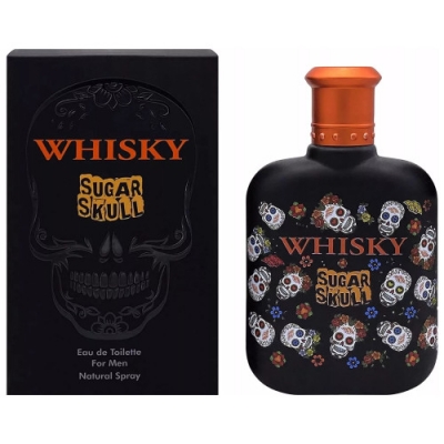 Evaflor Whisky Sugar Skull - Eau de Toilette para hombre 100 ml