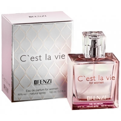 JFenzi Cest La Vie, Conjunto promocional, Eau de Parfum, roll-on