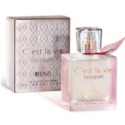 JFenzi Cest La Vie Bouquet - Eau de Parfum para mujer 100 ml