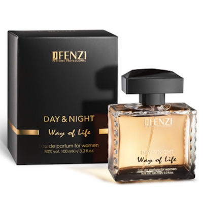 JFenzi Day & Night Way of Life - Eau de Parfum para mujer 100 ml