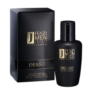 JFenzi Desso Gold Gentleman 100 ml + Perfume Muestra Hugo Boss The Scent Him