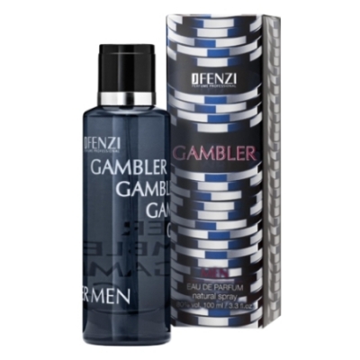 JFenzi Gambler 100 ml + Perfume Muestra Davidoff The Game