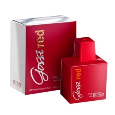 JFenzi Gossi Red - Eau de Parfum para mujer 100 ml, Perfume Muestra Gucci Rush