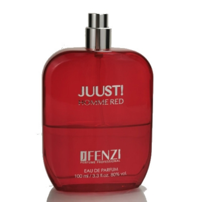 JFenzi Juust! Homme Red - Eau de Parfum para hombre, tester 50 ml