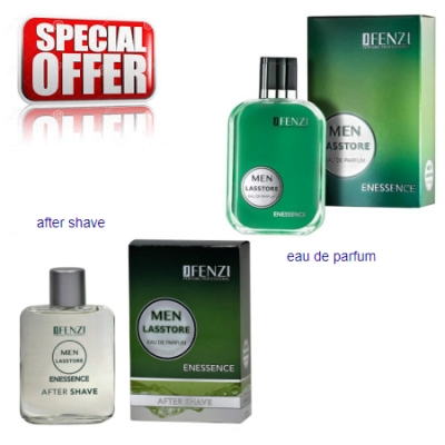 Fenzi Lasstore Enessence Men - Conjunto promocional, Eau de Parfum, Aftershave