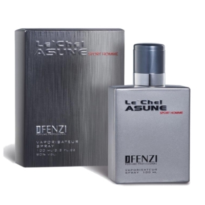 JFenzi Le Chel Asune Sport Homme 100 ml + Perfume Muestra Chanel Allure Homme Sport