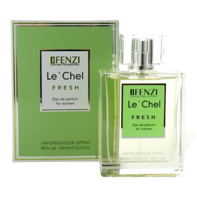 JFenzi Le Chel Fresh, Conjunto promocional, Eau de Parfum, roll-on