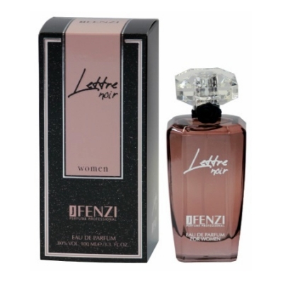 JFenzi Lettre Noir 100 ml + Perfume Muestra Lancome Tresor La Nuit