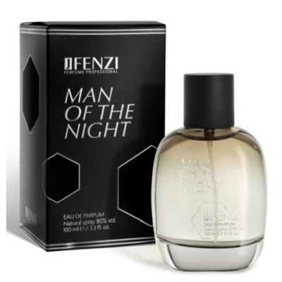 JFenzi Man Of The Night 100 ml + Perfume Muestra Yves Saint Laurent La Nuit L'Homme