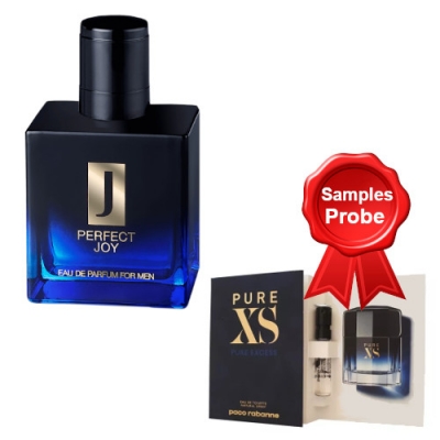 JFenzi Perfect Joy 100 ml + Perfume Muestra Paco Rabane Pure XS Homme