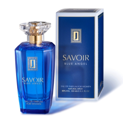 JFenzi Savoir Blue Angel Women 100 ml + Perfume Muestra Versace Dylan Blue Femme