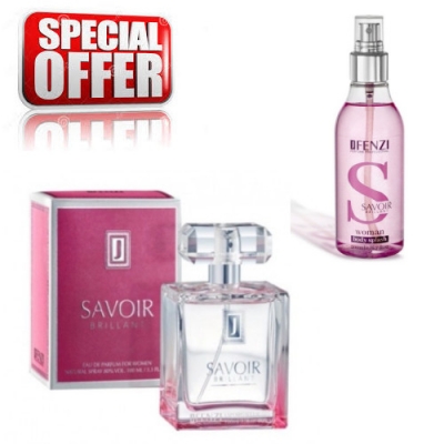 JFenzi Savoir Brillant, Promotional Set, Eau de Parfum, Body Splash