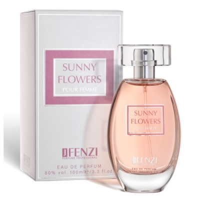 JFenzi Sunny Flowers - Eau de Parfum para mujer 100 ml