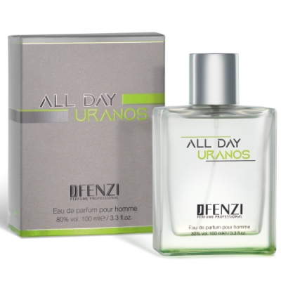 JFenzi Uranos All Day Homme - Eau de Parfum para hombre 100 ml