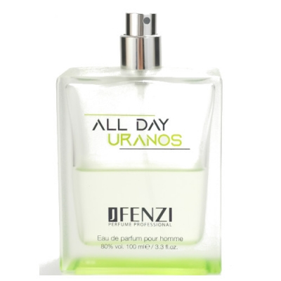 JFenzi Uranos All Day Homme - Eau de Parfum para hombre, tester 50 ml