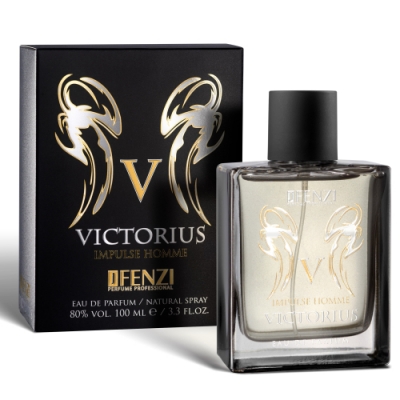 JFenzi Victorius Impulse Homme 100 ml + Perfume Muestra Paco Rabanne Invictus Victory