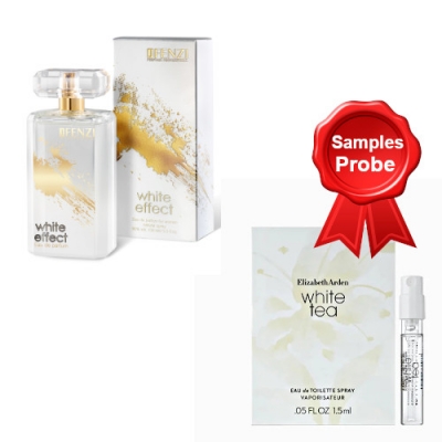 JFenzi White Effect 100 ml + Perfume Muestra Elizabeth Arden White Tea