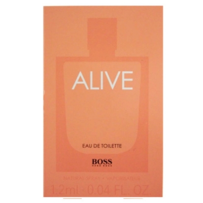 Hugo Boss Alive - Eau de Toilette para mujer, Perfume Muestra 1.2 ml