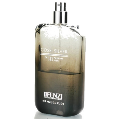 JFenzi Gossi Silver - Eau de Parfum para hombre, tester 50 ml