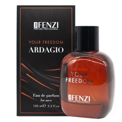 JFenzi Ardagio Your Freedom - Eau de Parfum para hombre 100 ml
