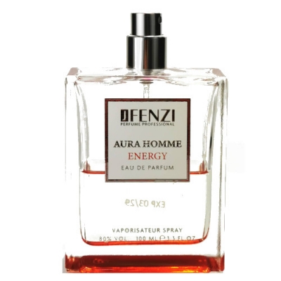 JFenzi Aura Energy Homme - Eau de Parfum para hombre, tester 50 ml
