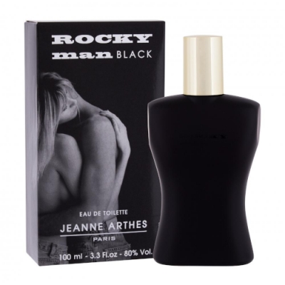 Jeanne Arthes Rocky Man Black - Eau de Toilette para hombre 100 ml