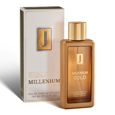 JFenzi Millenium Gold Men - Eau de Parfum para hombre 100 ml