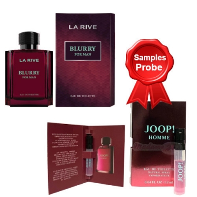La Rive Blurry Man 100 ml + Perfume Muestra Joop! Homme