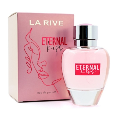La Rive Eternal Kiss 90 ml + Perfume Muestra Jean Paul Gaultier Scandal