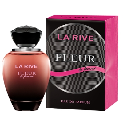 La Rive Fleur De Femme 90 ml + Perfume Muestra Dior Poison Girl