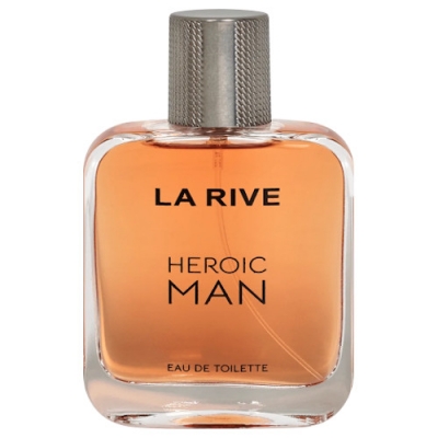 La Rive Heroic Man 100 ml + Perfume Muestra Armani Stronger With You