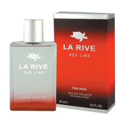 La Rive Red Line 90 ml + Perfume Muestra Lacoste Style in Play