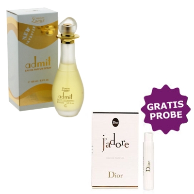 Lamis Admit It de Luxe 100 ml + Perfume Muestra Dior Jadore