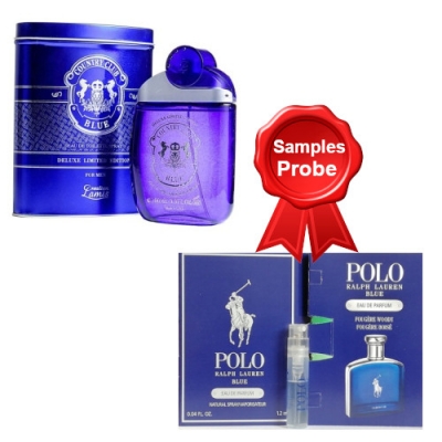 Lamis Country Club Blue de Luxe 100 ml + Perfume Muestra Ralph Lauren Polo Blue