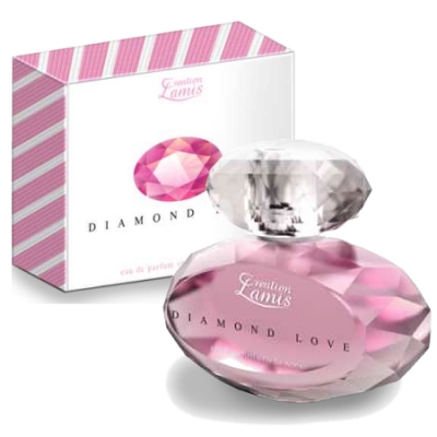 Lamis Diamond Love 100 ml + Perfume Muestra Versace Bright Crystal