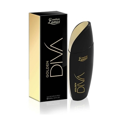 Lamis Diva Golden - Eau de Parfum para mujer 100 ml
