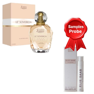 Lamis Le Soverign + Perfume Muestra Elie Saab Le Parfum 0,8 ml