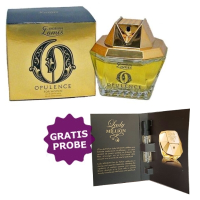 Lamis Opulence de Luxe 100 ml + Perfume Muestra Paco Rabanne Lady Million