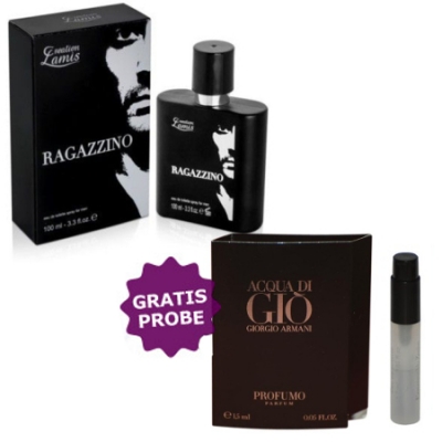 Lamis Ragazzino 100 ml + Perfume Muestra Armani Acqua Profumo