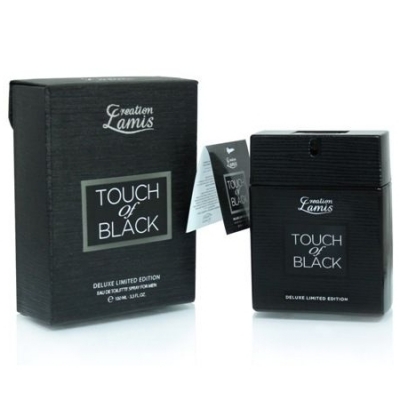 Lamis Touch Of Black de Luxe - Eau de Toilette para hombre 100 ml