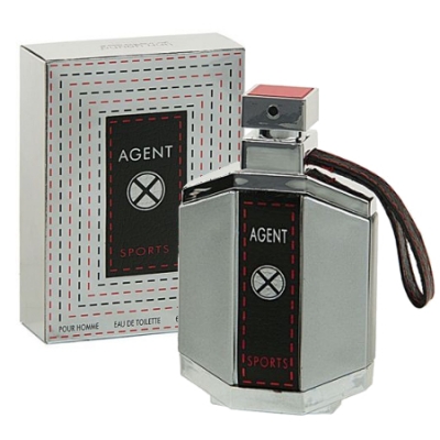 Linn Young Agent X Sports 100 ml + Perfume Muestra Christian Dior Homme Sport
