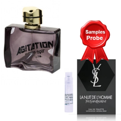 Linn Young Agitation Edition Noir 100 ml + Perfume Muestra Yves Saint Laurent La Nuit L'Homme