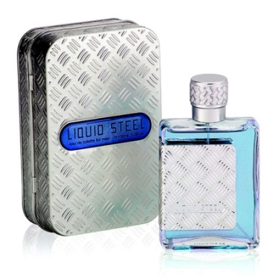 Linn Young Liquid Steel 100 ml + Perfume Muestra Azzaro Chrome