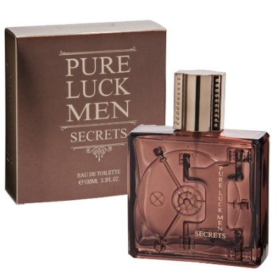 Linn Young Pure Luck Men Secrets - Eau de Toilette para hombre 100 ml