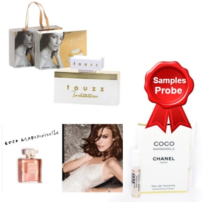 Linn Young Touzz Invitation 100 ml + Perfume Muestra Chanel Coco Mademoiselle