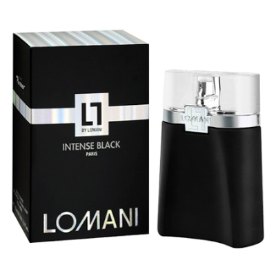 Lomani Intense Black - Eau de Toilette para hombre 100 ml