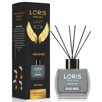 Loris Black Angel, Difusor de Varillas perfumadas - 120 ml