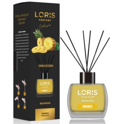 Loris Pineapple, Difusor de Varillas perfumadas - 120 ml