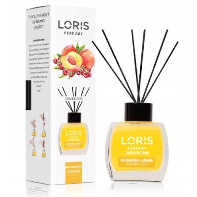 Loris Peach & Raspberry, Difusor de Varillas perfumadas - 120 ml