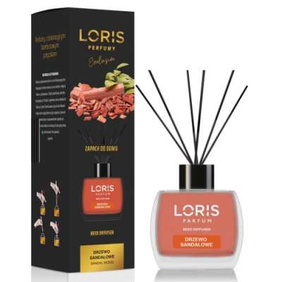 Loris Sandal Wood, Difusor de Varillas perfumadas - 120 ml